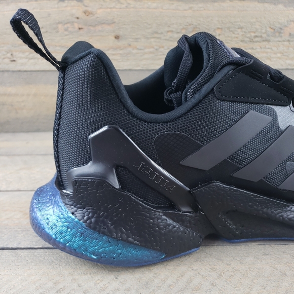 addas X9000L4 Guard Men's Running Shoes Watet Repellent Core Black Metallic - Picture 12 of 13